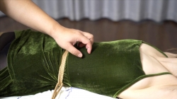 象人原创-捆绑强行TK黑丝美少女嗷嗷 床缚 TK脚心