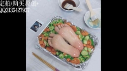 【咕咕0614】茶茶足盒2-食品级玉足の足底料理宴，欢迎品尝~